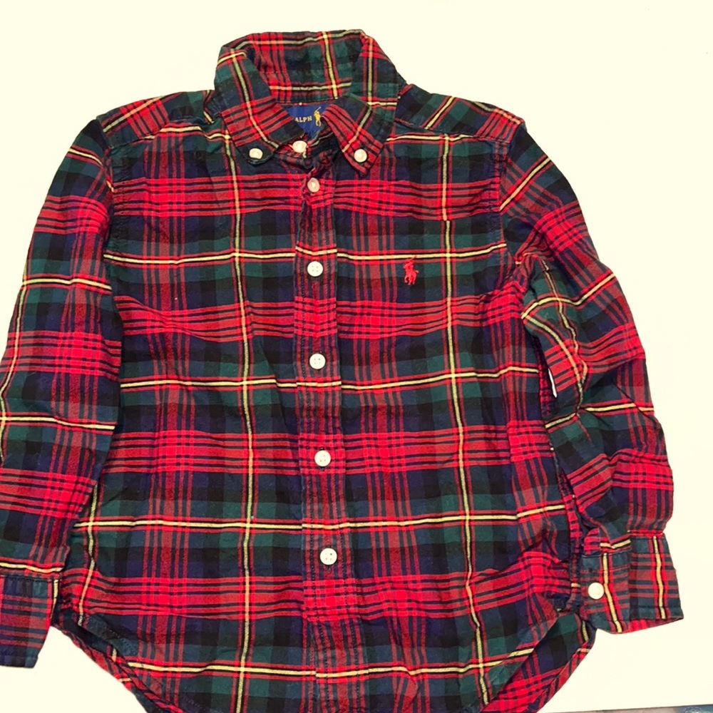 Ralph Lauren button up - size 4/4T